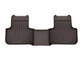 Picture of WeatherTech 17-25 Audi Q7-Not Significant Retention post-2nd Row Rear FloorLiner HP - Cocoa