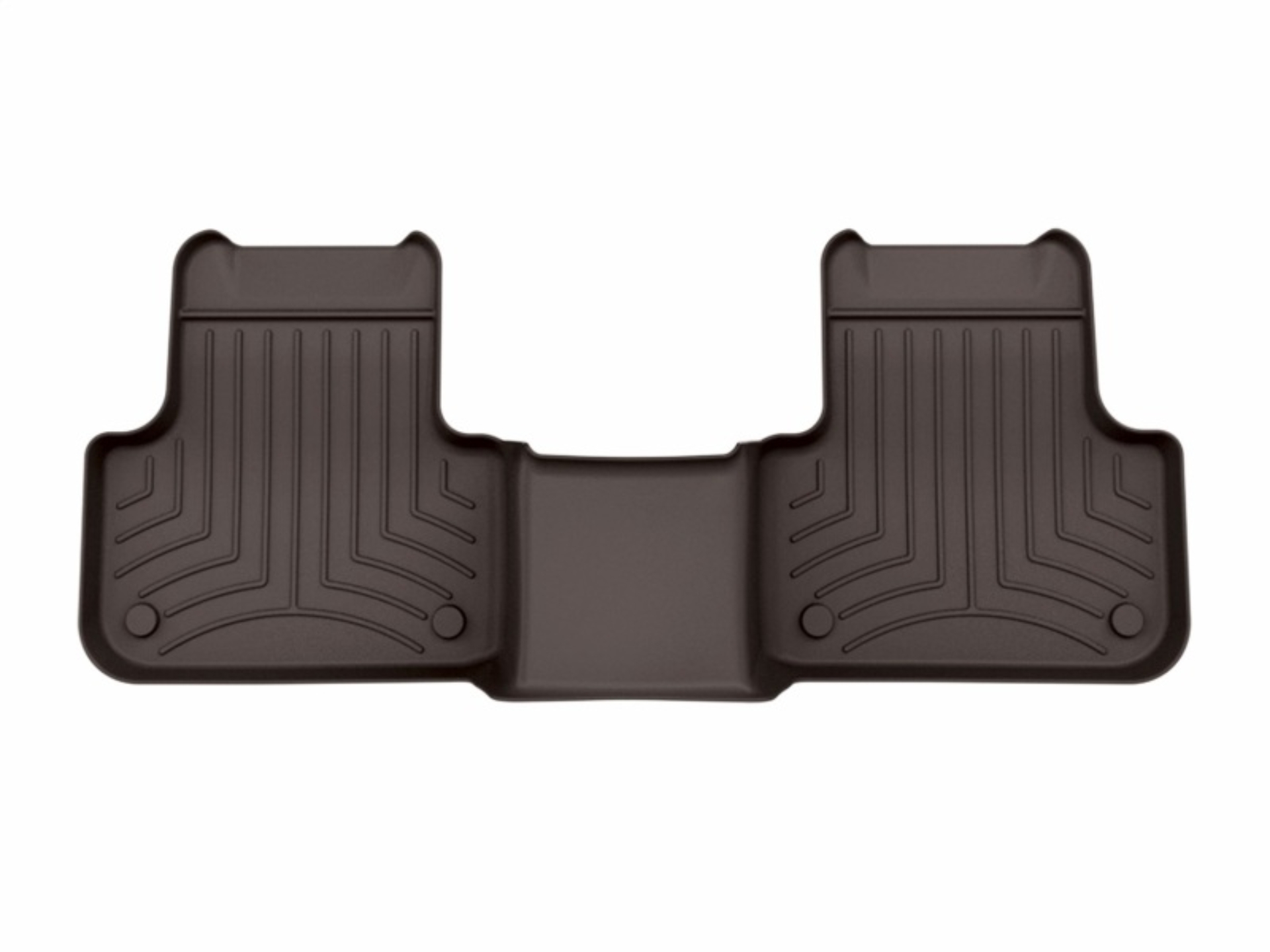 Picture of WeatherTech 17-25 Audi Q7-Not Significant Retention post-2nd Row Rear FloorLiner HP - Cocoa
