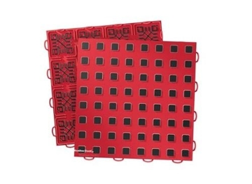 Picture of WeatherTech TechFloor-3in X 12in Tiles(right loop) - Tan/Black