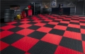 Picture of WeatherTech TechFloor-3in X 12in Tiles(right loop) - Tan/Black