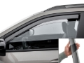 Picture of WeatherTech 24-26 Chevrolet Trax Front Front Side Window Deflectors-Dark Tint