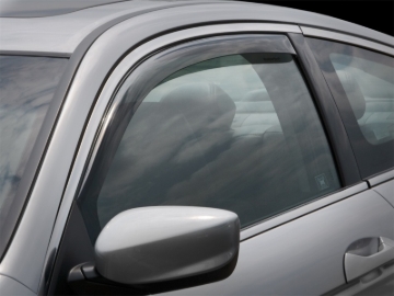 Picture of WeatherTech 08-12 Honda Accord Front Front Side Window Deflectors-Dark Tint