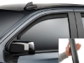 Picture of WeatherTech 19-26 Chevrolet Silverado Front Front Side Window Deflectors - Matte Blk