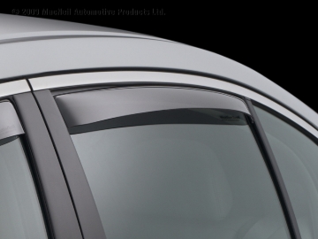 Picture of WeatherTech 08-12 Honda Accord Rear Rear Side Window Deflectors-Dark Tint