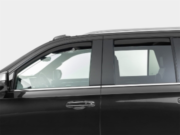 Picture of WeatherTech 21-26 Cadillac Escalade Front Rear Side Window Deflectors - Matte Blk