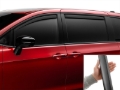 Picture of WeatherTech 17-26 Chrysler Pacifica Front Rear Side Window Deflectors - Matte Blk