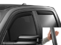 Picture of WeatherTech 19-26 Dodge Ram Truck Front Rear Front & Rear Side Window Deflectors - Matte Blk