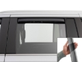 Picture of WeatherTech 21-26 Cadillac Escalade ESV Rear Rear Side Window Deflectors-Dark Tint