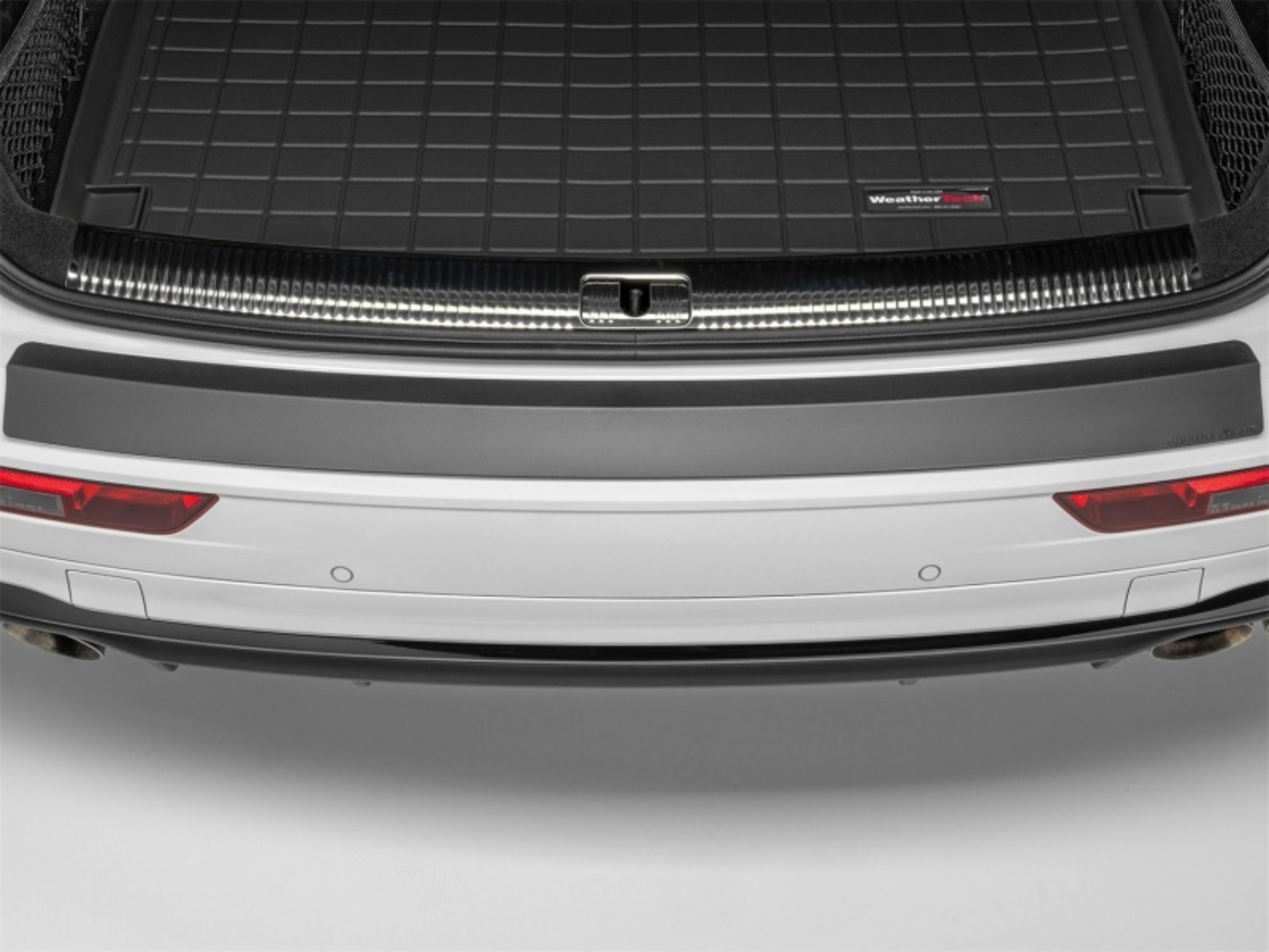 Picture of WeatherTech 18-25 Audi Q5 Behind 2nd Row BumperTopper - Black