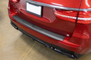Picture of WeatherTech 2023 Mercedes-Benz AMG E 63 S Wagon Behind 2nd Row BumperTopper - Black