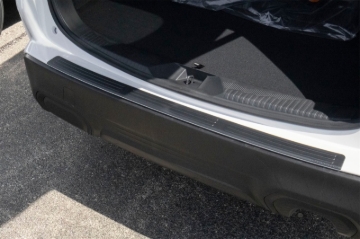 Picture of WeatherTech 2026 Subaru Forester Behind 2nd Row BumperTopper - Black