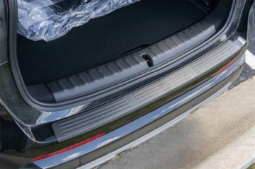 Picture of WeatherTech 23-26 BMW X1 Behind 2nd Row BumperTopper - Black