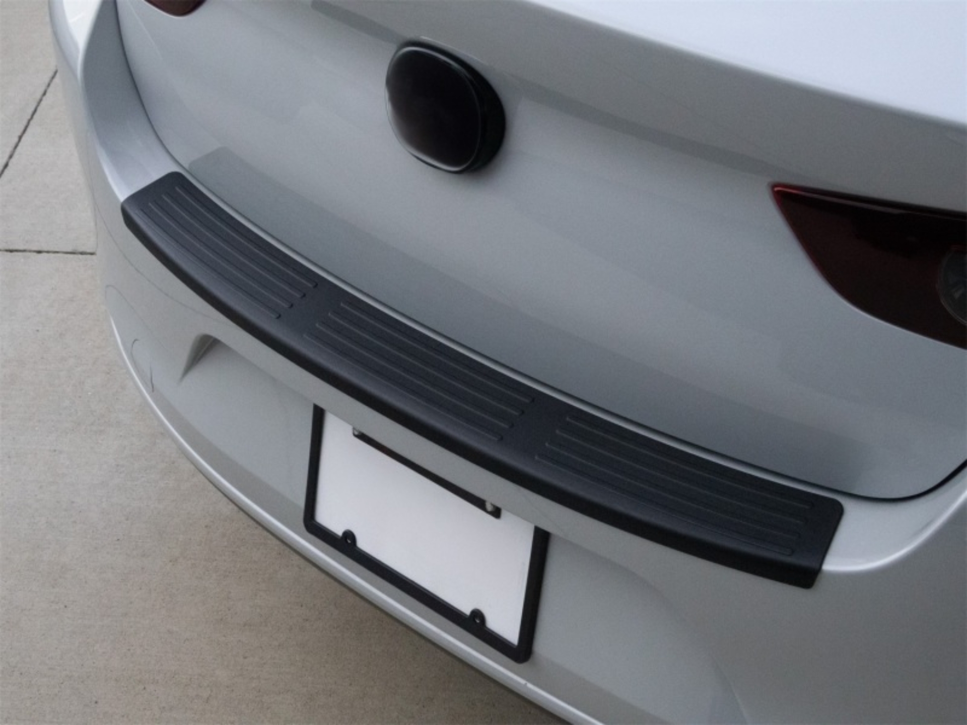 Picture of WeatherTech 19-26 Mazda MAZDA3 Behind 2nd Row BumperTopper - Black