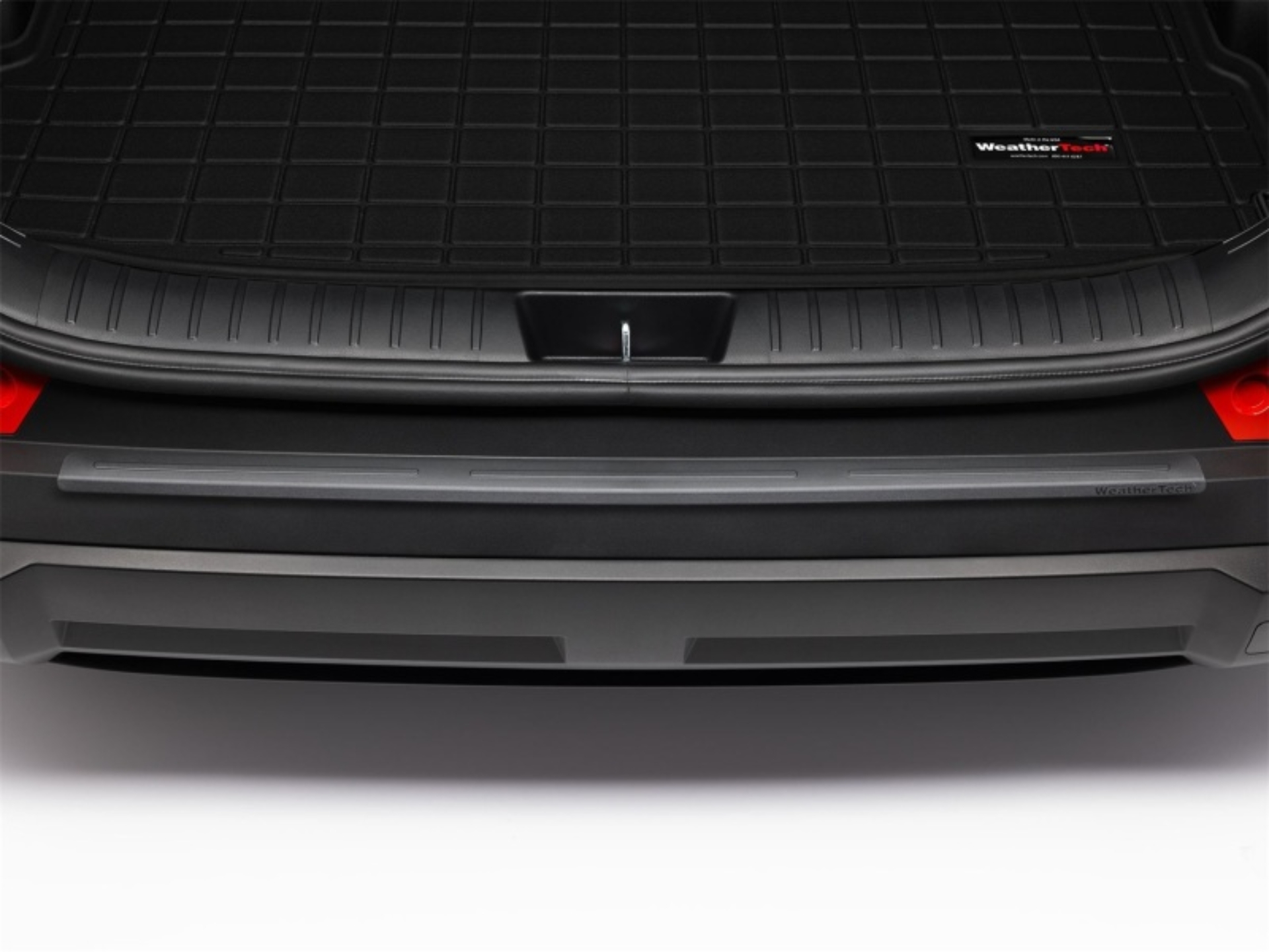 Picture of WeatherTech 24-25 Hyundai Kona Behind 2nd Row BumperTopper - Black