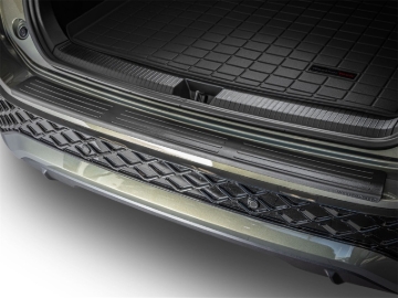 Picture of WeatherTech 25-26 Volkswagen Tiguan Behind 2nd Row BumperTopper - Black