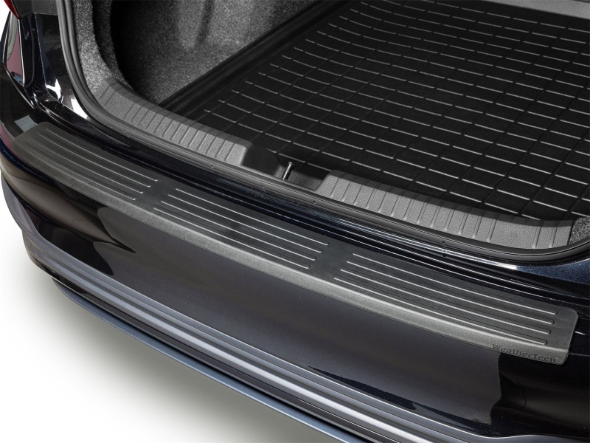 Picture of WeatherTech 22-26 Volkswagen Jetta GLI Behind 2nd Row BumperTopper - Black