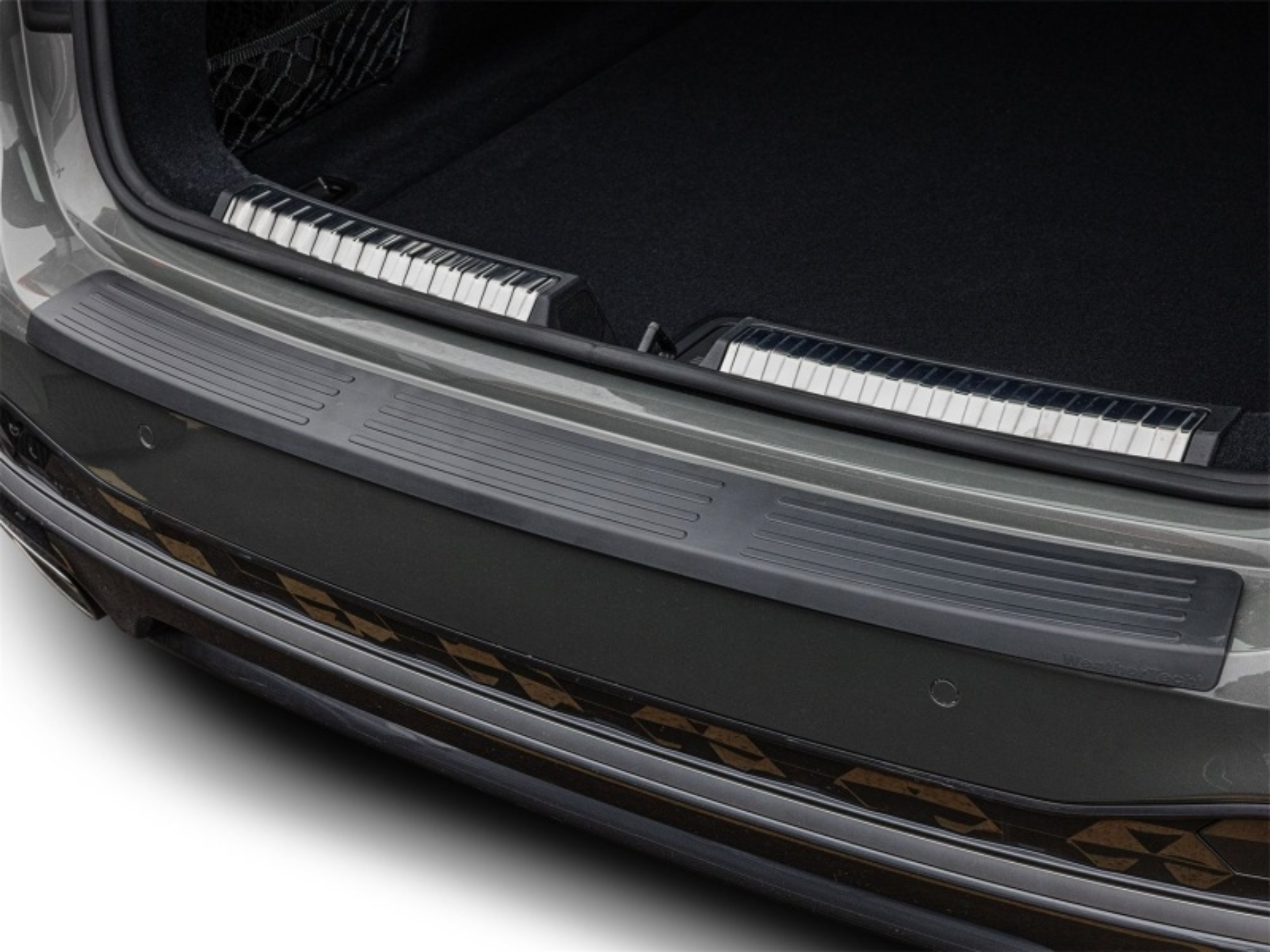 Picture of WeatherTech 25-25 Audi A5 Behind 2nd Row BumperTopper - Black