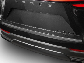 Picture of WeatherTech 22-26 Lexus NX Behind 2nd Row BumperTopper - Black