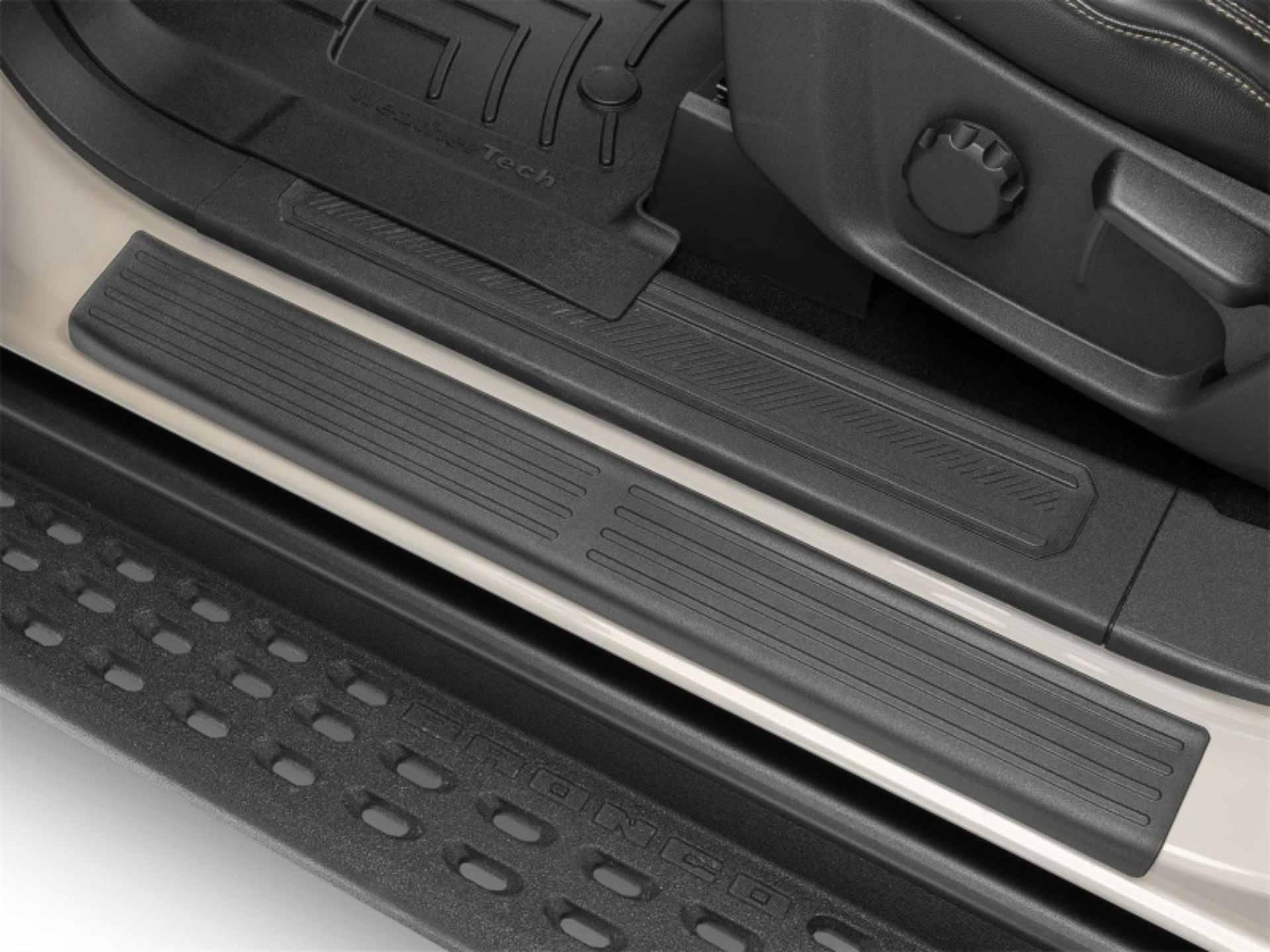Picture of WeatherTech 21-25 Ford Bronco Door Sill SillProtector - Black