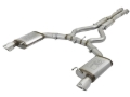 Picture of aFe MACHForce XP 3in Sport Tone Cat-Back Exhausts w/ Polished Tips 15-17 Ford Mustang V6/V8