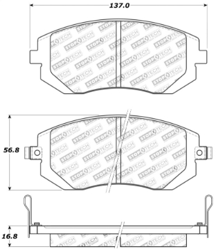 Picture of Sport Brake Pads with Shims and Hardware