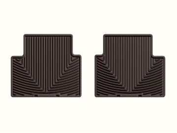Picture of WeatherTech 18-23 Hyundai Kona 2nd Row Rear All-Weather Floor Mats - Cocoa