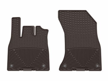 Picture of WeatherTech 18-25 Audi Q5 1st Row Front All-Weather Floor Mats - Cocoa