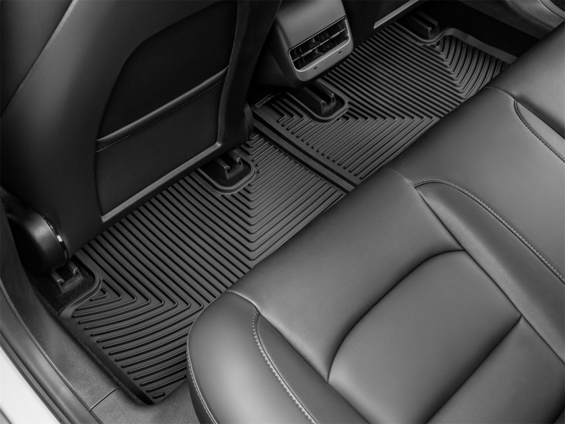 Picture of WeatherTech 17-23 Tesla Model 3 2nd Row Rear All-Weather Floor Mats - Black