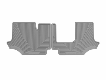 Picture of WeatherTech 18-26 Volkswagen Atlas-Bench 2nd Row-3rd Row Rear All-Weather Floor Mats - Grey
