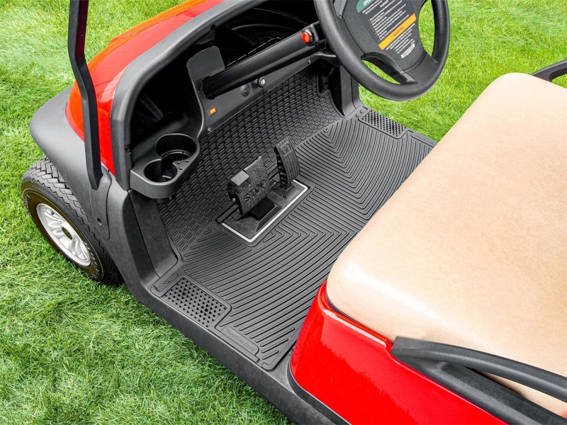 Picture of WeatherTech 21-25 Evolution Classic Series Golf Cart Mat - Black