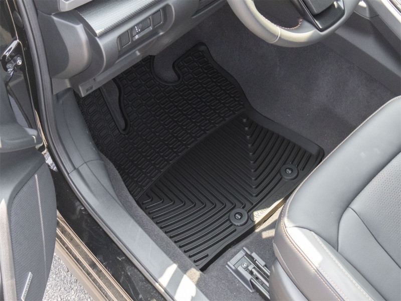Picture of WeatherTech 24-26 Subaru Crosstrek 1st Row Front All-Weather Floor Mats 2pc - Black