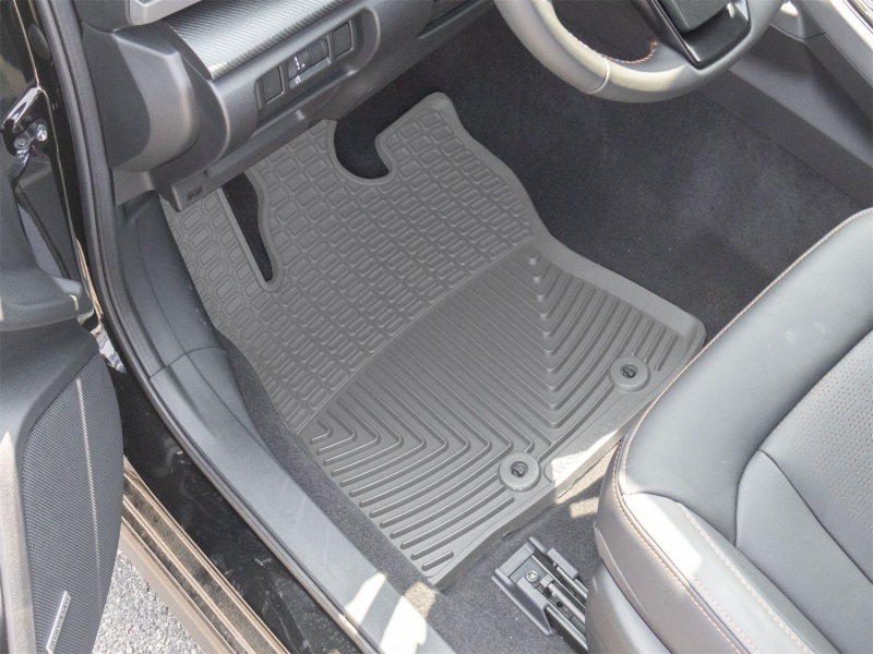 Picture of WeatherTech 24-26 Subaru Crosstrek 1st Row Front All-Weather Floor Mats 2pc - Black
