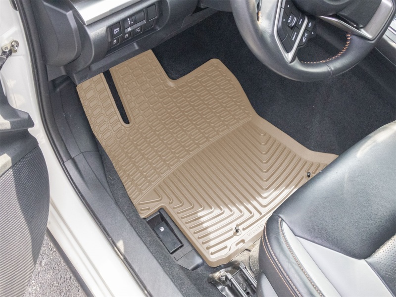 Picture of WeatherTech 18-23 Subaru Crosstrek 1st Row Front All-Weather Floor Mats - Tan