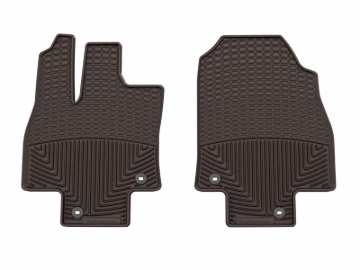 Picture of WeatherTech 24-25 Lexus TX 1st Row Front All-Weather Floor Mats - Cocoa