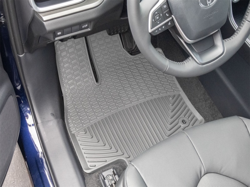 Picture of WeatherTech 24-25 Lexus TX 1st Row Front All-Weather Floor Mats - Grey