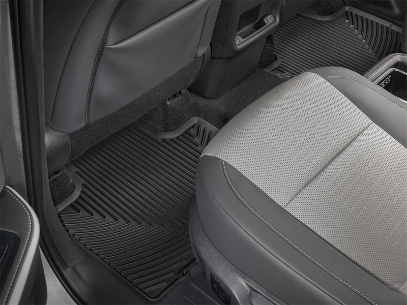 Picture of WeatherTech 24-26 Lexus TX 2nd Row Rear All-Weather Floor Mats - Black