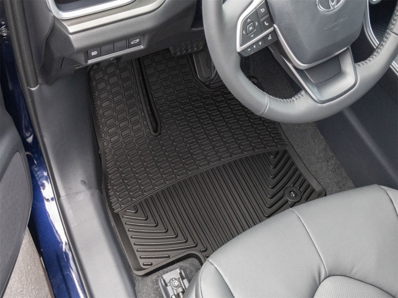 Picture of WeatherTech 24-25 Lexus TX 1st Row Front All-Weather Floor Mats - Black