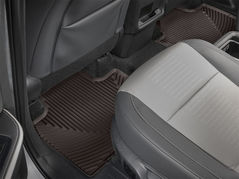 Picture of WeatherTech 24-26 Lexus TX 2nd Row Rear All-Weather Floor Mats - Black