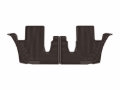 Picture of WeatherTech 24-26 Lexus TX 2nd Row Rear All-Weather Floor Mats - Cocoa