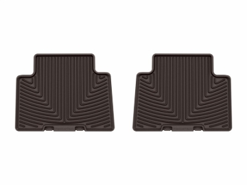 Picture of WeatherTech 23-26 Chevrolet Colorado 2nd Row Rear All-Weather Floor Mats - Cocoa