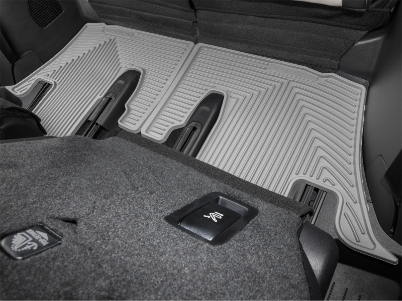 Picture of WeatherTech 24-26 Lexus TX 2nd Row Rear All-Weather Floor Mats - Grey