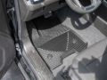 Picture of WeatherTech 23-26 Chevrolet Colorado 1st Row Front All-Weather Floor Mats - Black