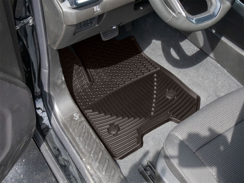Picture of WeatherTech 23-26 Chevrolet Colorado 1st Row Front All-Weather Floor Mats - Cocoa