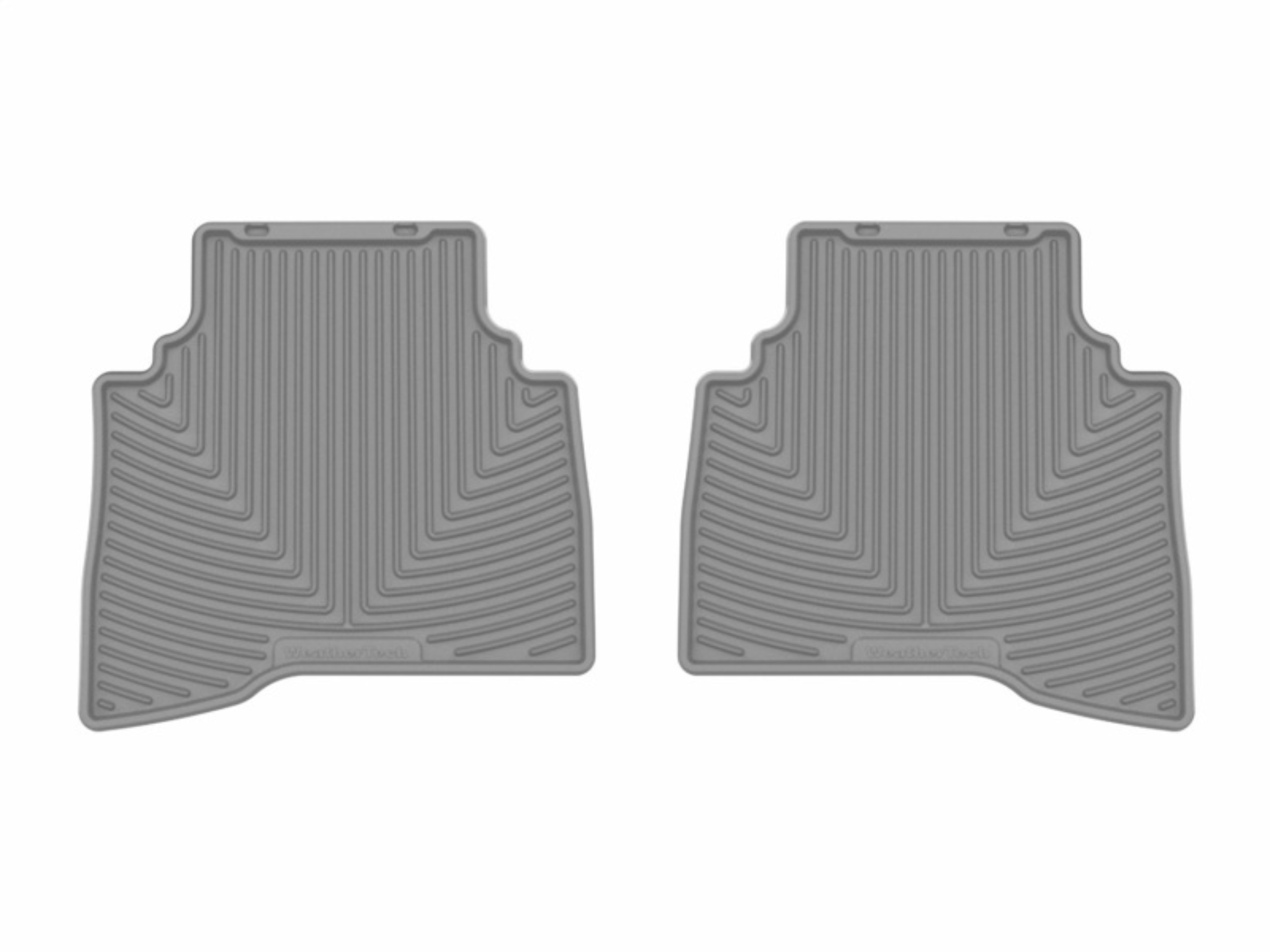 Picture of WeatherTech 23-26 Toyota Prius 2nd Row Rear All-Weather Floor Mats - Grey