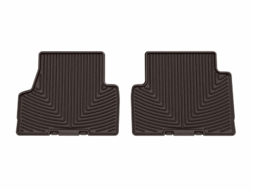 Picture of WeatherTech 22-26 Ford Maverick Hybrid 2nd Row Rear All-Weather Floor Mats - Cocoa