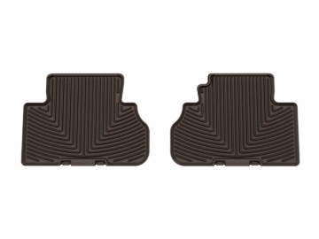 Picture of WeatherTech 18-25 Audi Q5 2nd Row Rear All-Weather Floor Mats - Cocoa