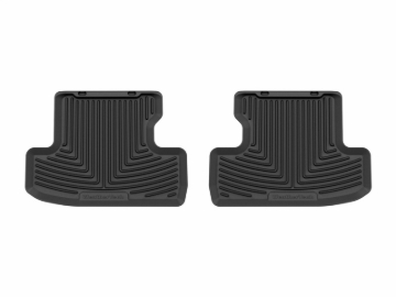 Picture of WeatherTech 21-23 Ford Mustang Mach 1 2nd Row Rear All-Weather Floor Mats - Black