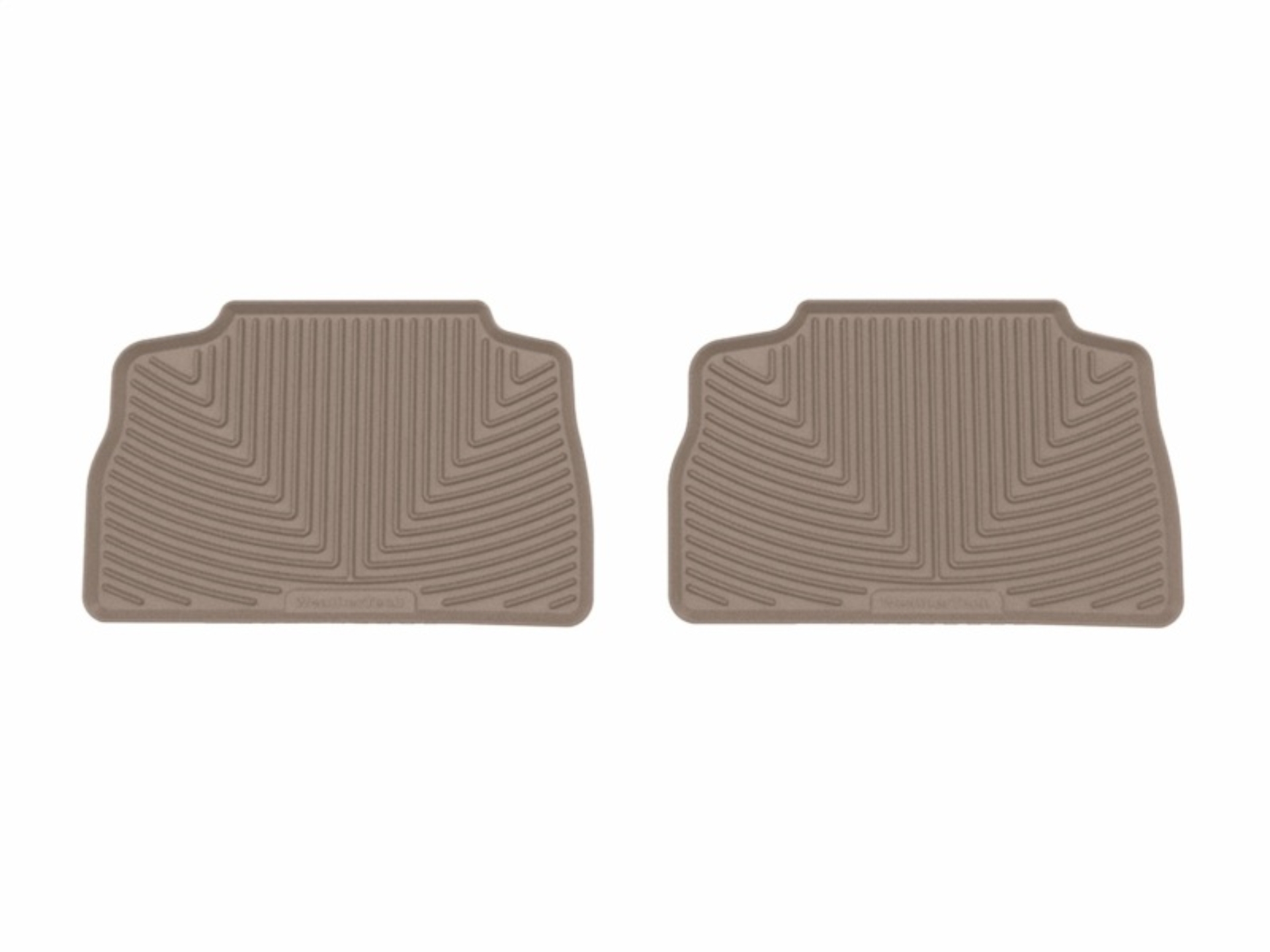 Picture of WeatherTech WT Rubber Mats-Rear-Tan Floor Mats - W690TN