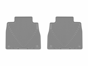 Picture of WeatherTech 20-25 Mercedes-Benz AMG GLS 63 SUV 2nd Row Rear All-Weather Floor Mats - Grey