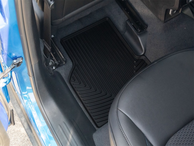 Picture of WeatherTech 17-26 Jeep Compass 2nd Row Rear All-Weather Floor Mats - Black